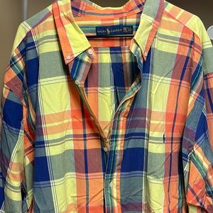 Big and Tall 4xlt Ralph Lauren shirt